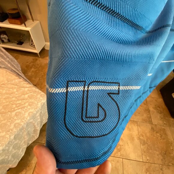 Burton Dryride Hooded Thermolite DHAKA Ski Snowboard Jacket BLUE Men's XL - Picture 11 of 15